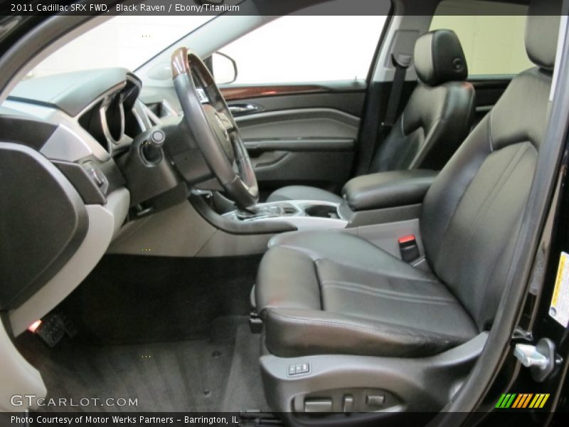 Black Raven / Ebony/Titanium 2011 Cadillac SRX FWD