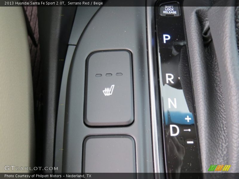 Serrano Red / Beige 2013 Hyundai Santa Fe Sport 2.0T