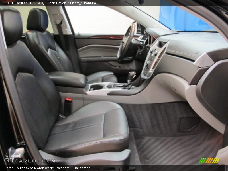 Black Raven / Ebony/Titanium 2011 Cadillac SRX FWD