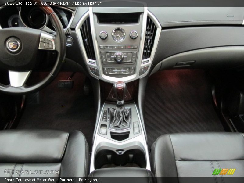 Black Raven / Ebony/Titanium 2011 Cadillac SRX FWD