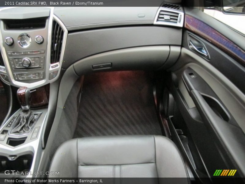 Black Raven / Ebony/Titanium 2011 Cadillac SRX FWD