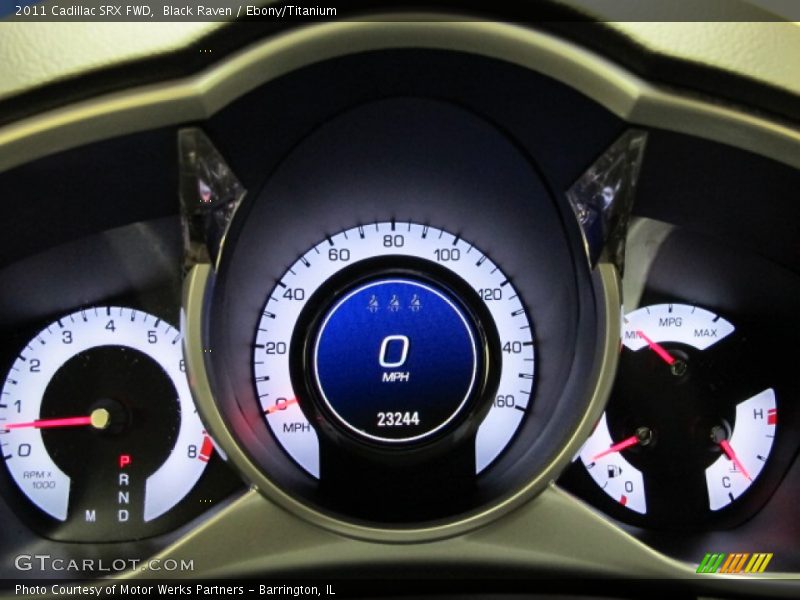 Black Raven / Ebony/Titanium 2011 Cadillac SRX FWD