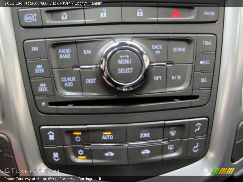 Black Raven / Ebony/Titanium 2011 Cadillac SRX FWD