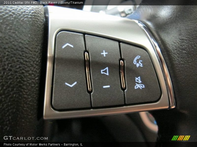 Black Raven / Ebony/Titanium 2011 Cadillac SRX FWD