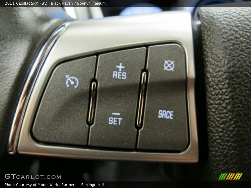 Black Raven / Ebony/Titanium 2011 Cadillac SRX FWD