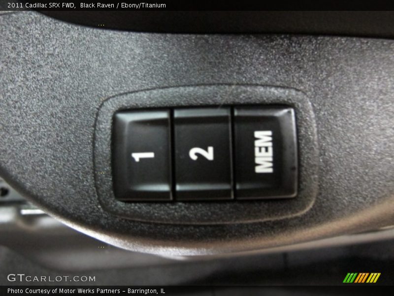 Black Raven / Ebony/Titanium 2011 Cadillac SRX FWD