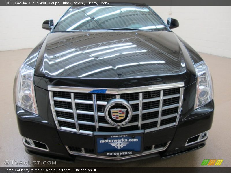 Black Raven / Ebony/Ebony 2012 Cadillac CTS 4 AWD Coupe
