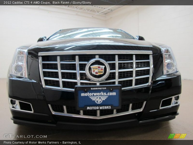 Black Raven / Ebony/Ebony 2012 Cadillac CTS 4 AWD Coupe