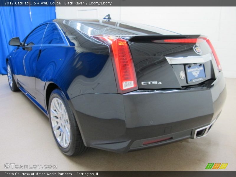 Black Raven / Ebony/Ebony 2012 Cadillac CTS 4 AWD Coupe