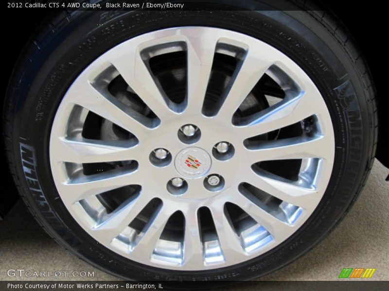 Black Raven / Ebony/Ebony 2012 Cadillac CTS 4 AWD Coupe