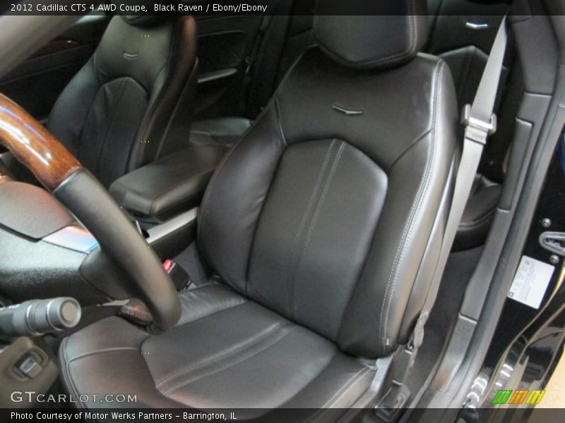 Black Raven / Ebony/Ebony 2012 Cadillac CTS 4 AWD Coupe