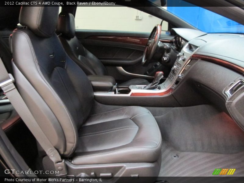 Black Raven / Ebony/Ebony 2012 Cadillac CTS 4 AWD Coupe