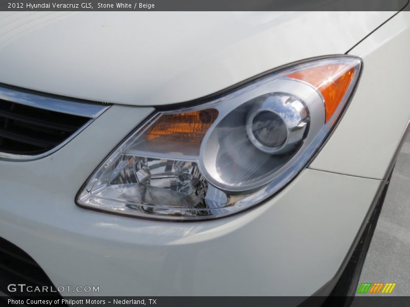 Stone White / Beige 2012 Hyundai Veracruz GLS