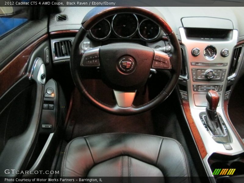Black Raven / Ebony/Ebony 2012 Cadillac CTS 4 AWD Coupe
