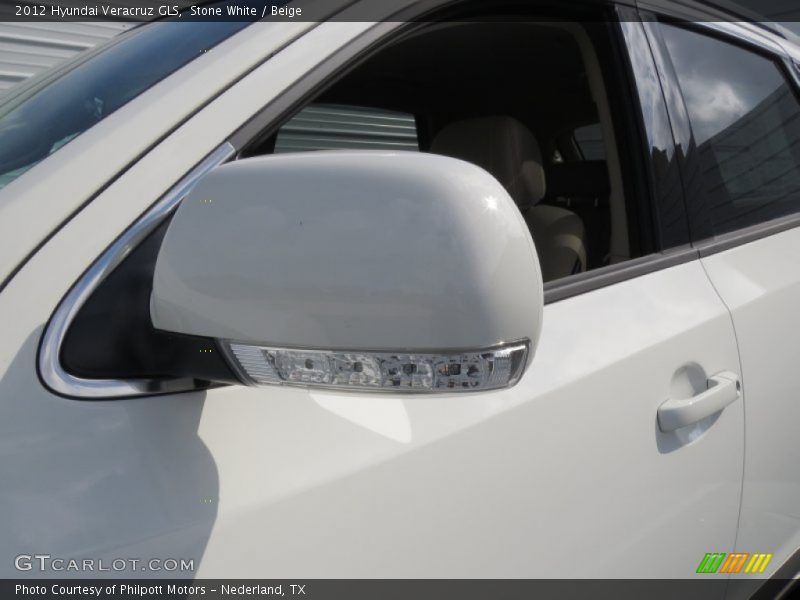 Stone White / Beige 2012 Hyundai Veracruz GLS