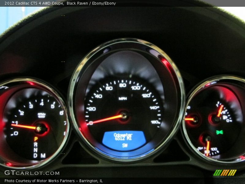 Black Raven / Ebony/Ebony 2012 Cadillac CTS 4 AWD Coupe