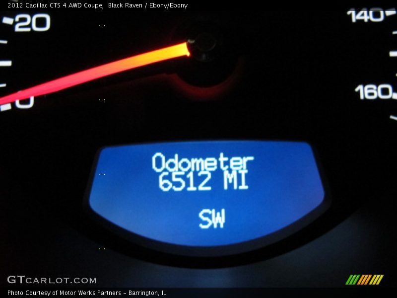 Black Raven / Ebony/Ebony 2012 Cadillac CTS 4 AWD Coupe