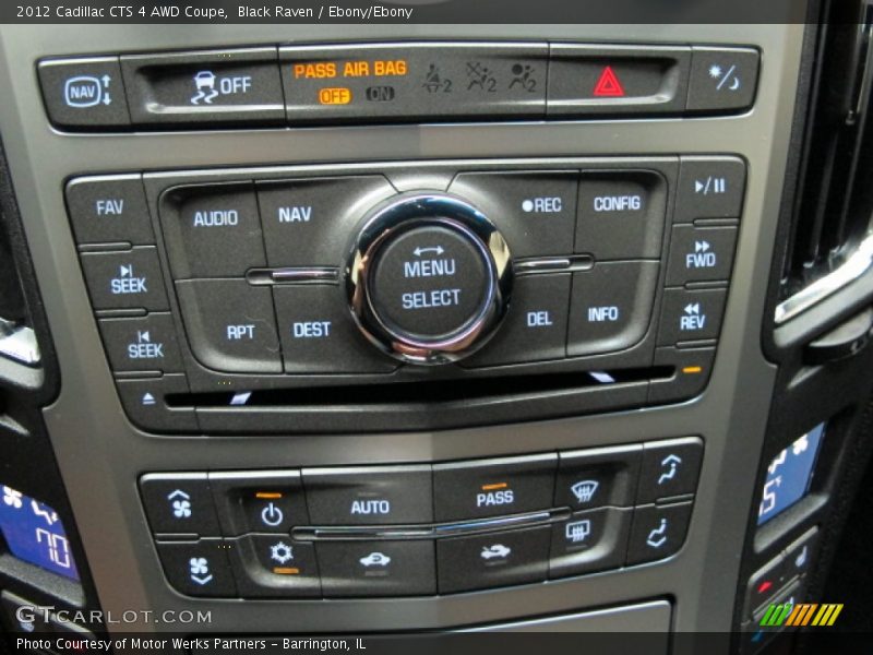 Black Raven / Ebony/Ebony 2012 Cadillac CTS 4 AWD Coupe
