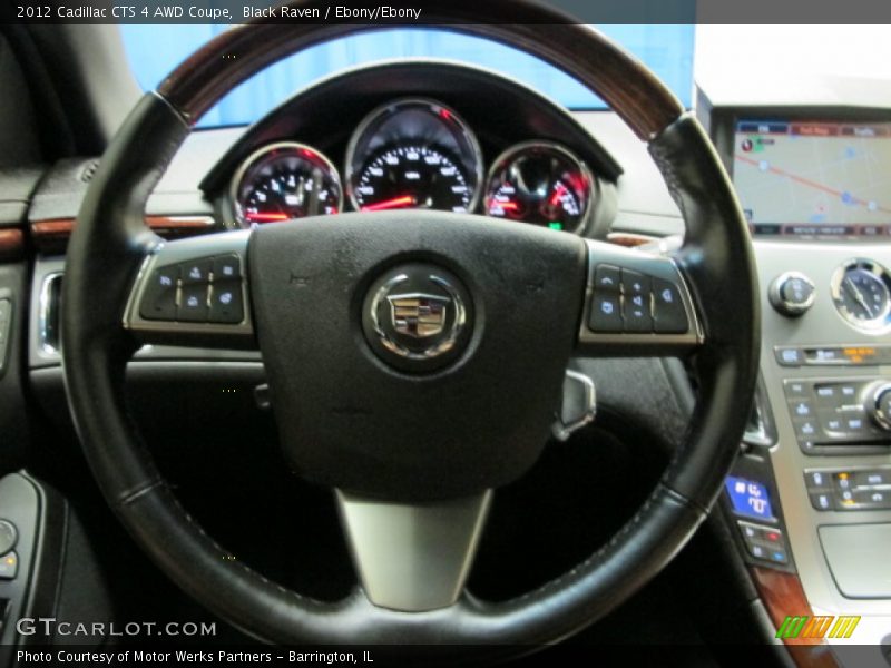 Black Raven / Ebony/Ebony 2012 Cadillac CTS 4 AWD Coupe