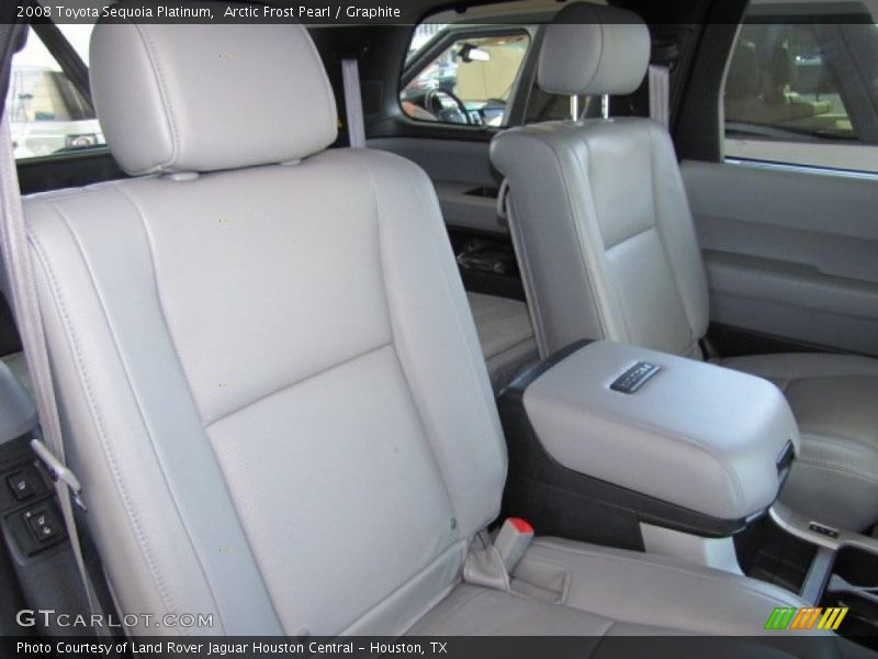 Arctic Frost Pearl / Graphite 2008 Toyota Sequoia Platinum