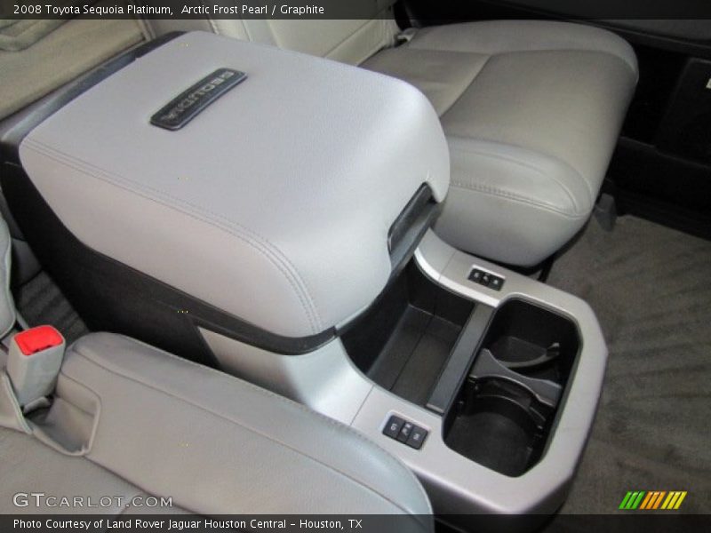 Arctic Frost Pearl / Graphite 2008 Toyota Sequoia Platinum