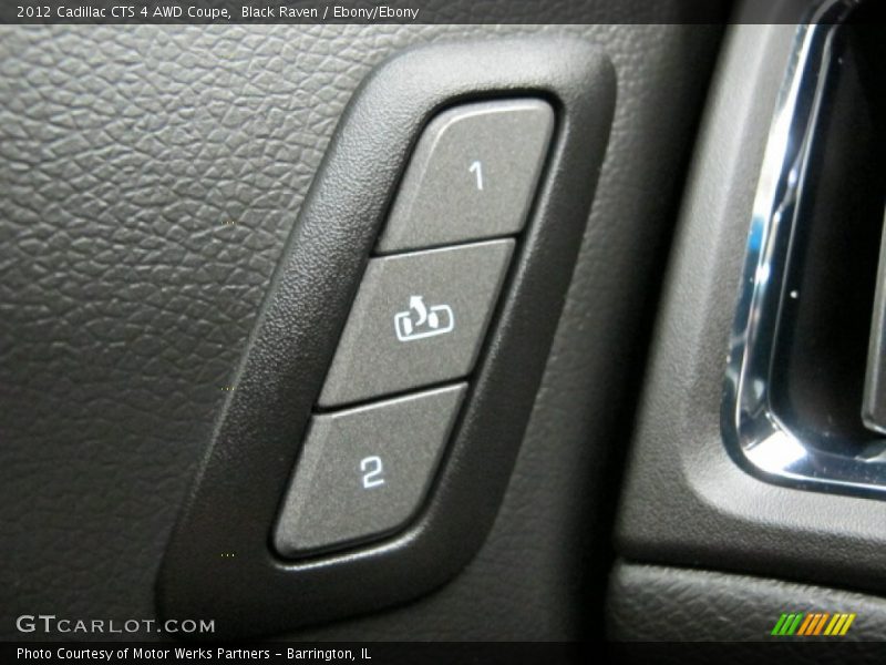 Black Raven / Ebony/Ebony 2012 Cadillac CTS 4 AWD Coupe
