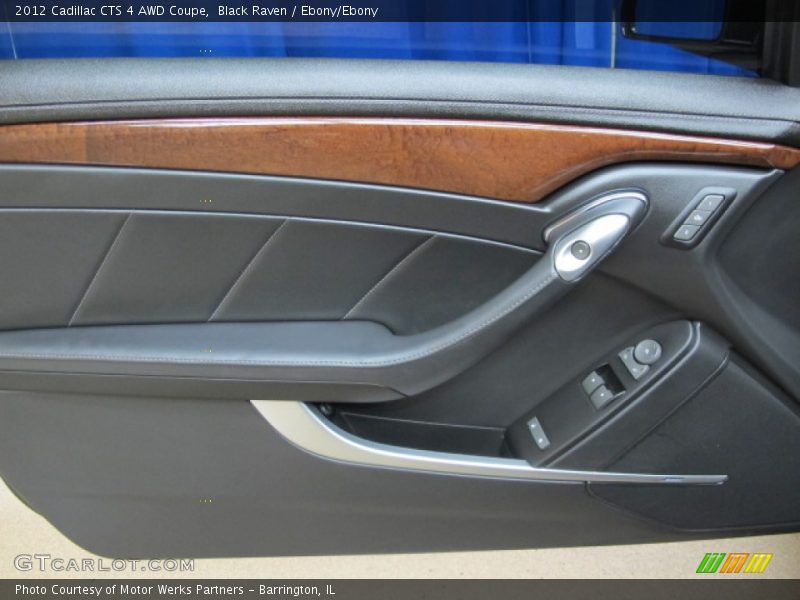 Black Raven / Ebony/Ebony 2012 Cadillac CTS 4 AWD Coupe