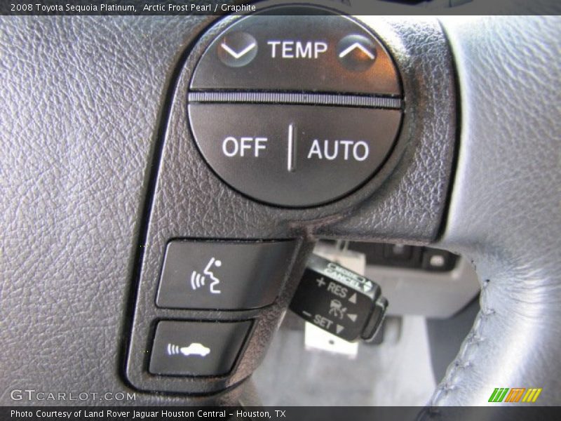Arctic Frost Pearl / Graphite 2008 Toyota Sequoia Platinum
