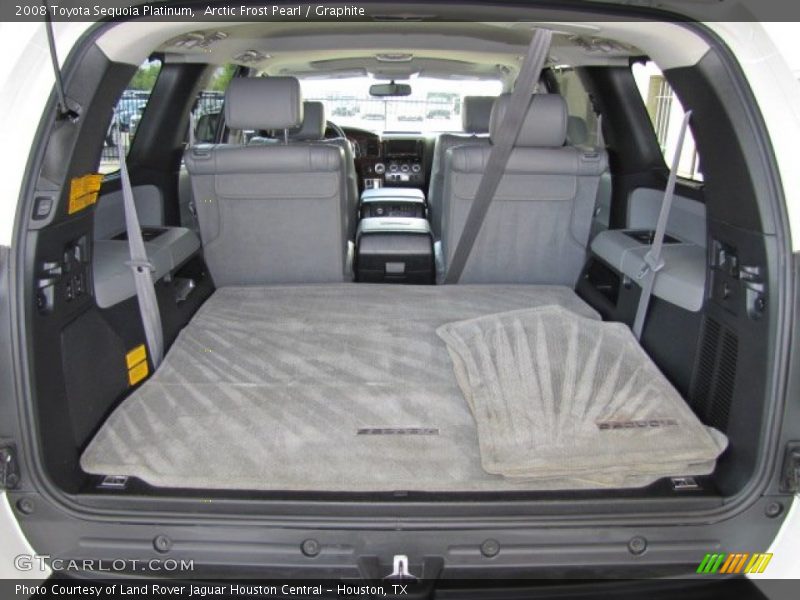Arctic Frost Pearl / Graphite 2008 Toyota Sequoia Platinum
