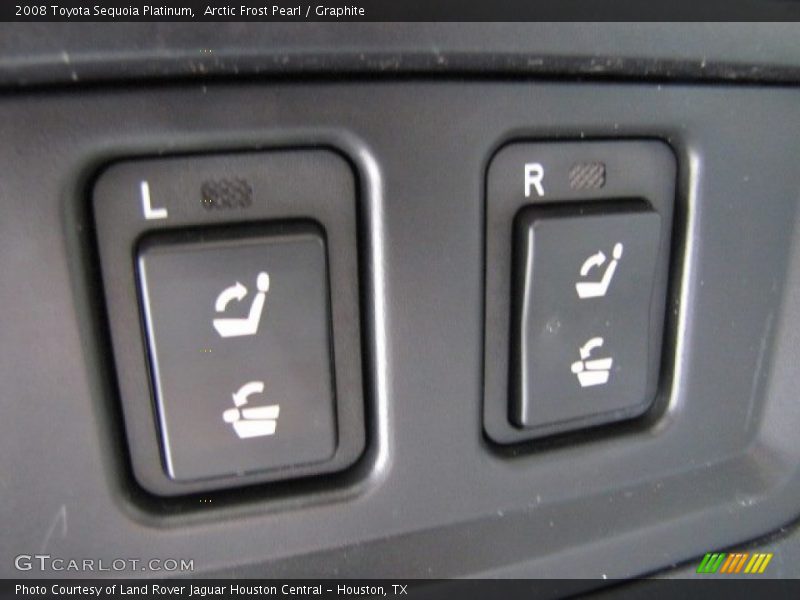 Arctic Frost Pearl / Graphite 2008 Toyota Sequoia Platinum