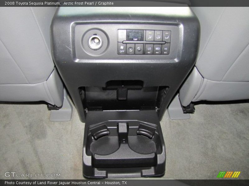 Arctic Frost Pearl / Graphite 2008 Toyota Sequoia Platinum