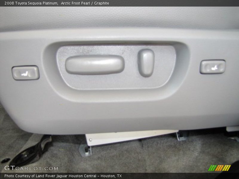 Arctic Frost Pearl / Graphite 2008 Toyota Sequoia Platinum