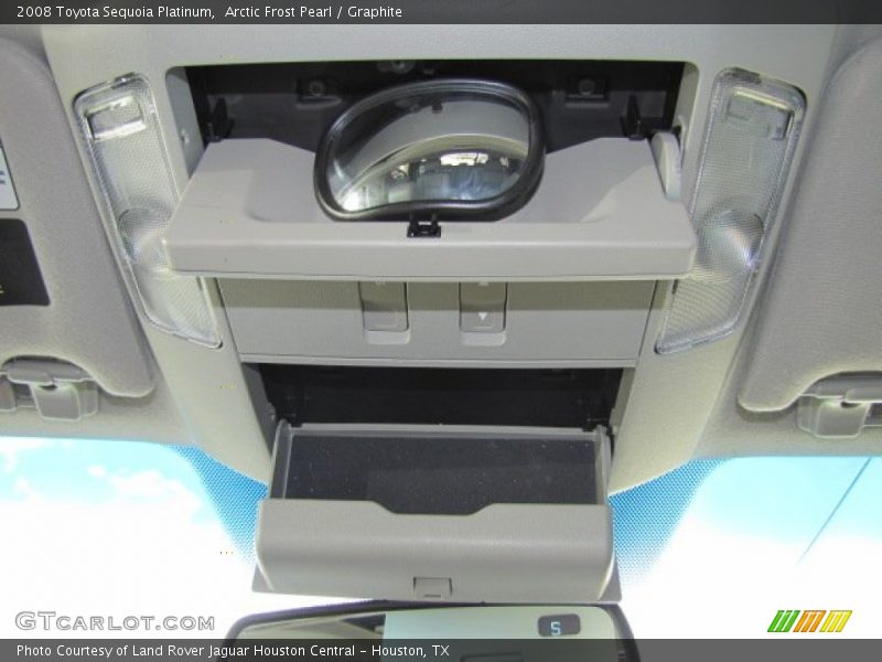 Arctic Frost Pearl / Graphite 2008 Toyota Sequoia Platinum