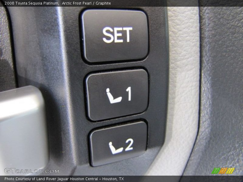 Arctic Frost Pearl / Graphite 2008 Toyota Sequoia Platinum