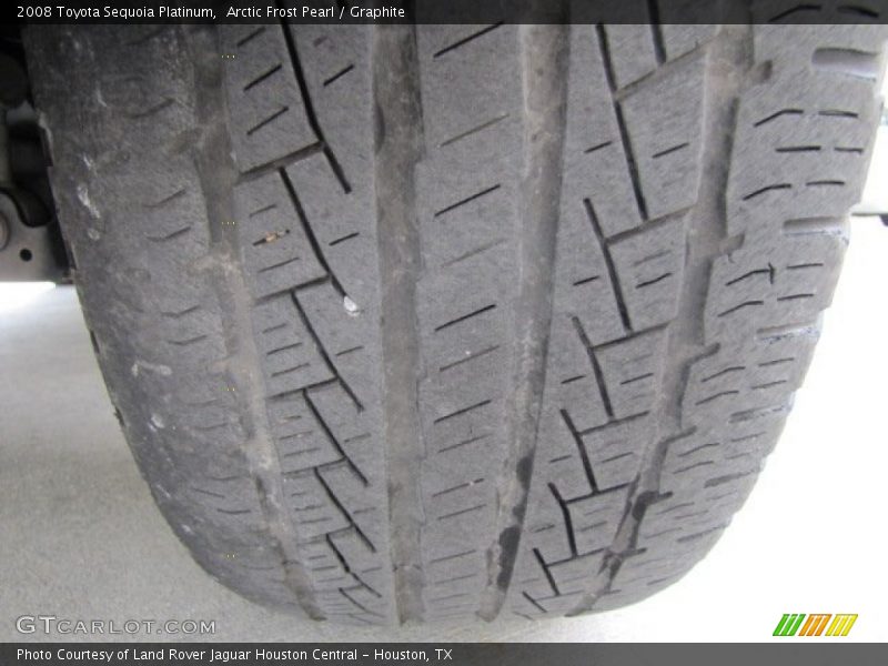 Arctic Frost Pearl / Graphite 2008 Toyota Sequoia Platinum