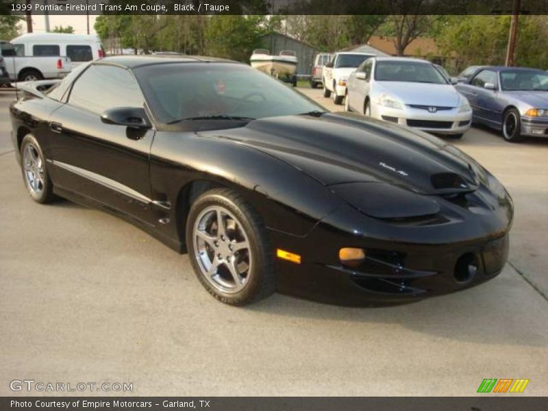 Black / Taupe 1999 Pontiac Firebird Trans Am Coupe