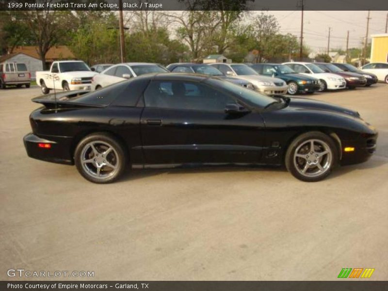 Black / Taupe 1999 Pontiac Firebird Trans Am Coupe