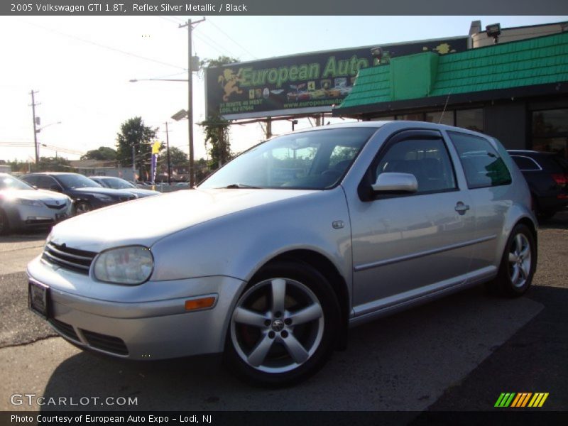 Reflex Silver Metallic / Black 2005 Volkswagen GTI 1.8T