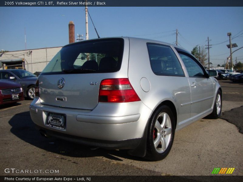 Reflex Silver Metallic / Black 2005 Volkswagen GTI 1.8T