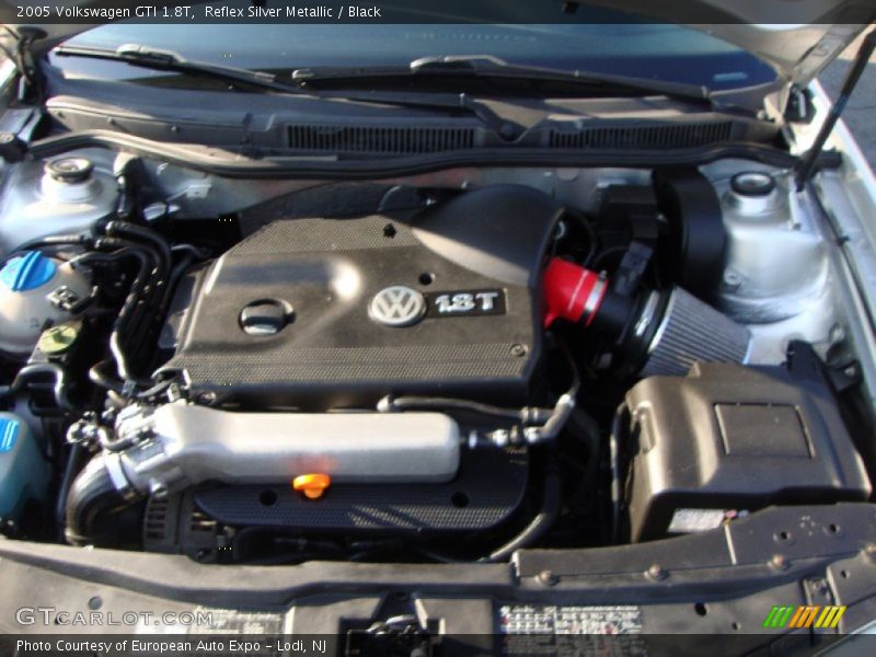 Reflex Silver Metallic / Black 2005 Volkswagen GTI 1.8T