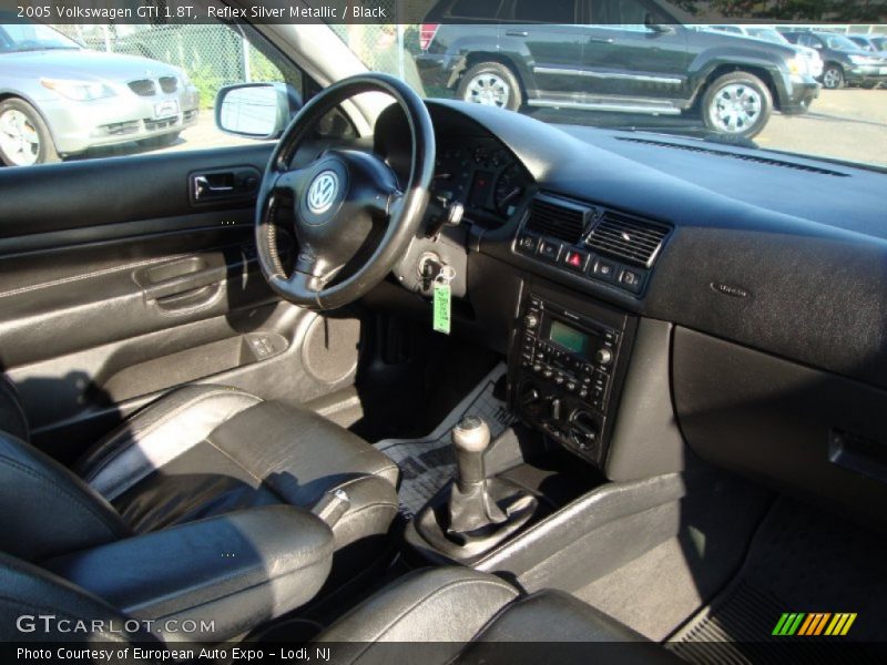 Reflex Silver Metallic / Black 2005 Volkswagen GTI 1.8T