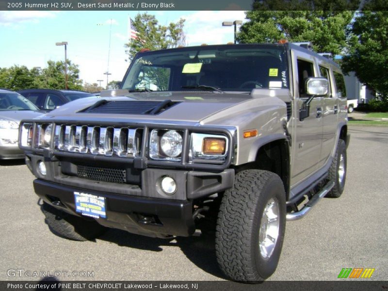 Desert Sand Metallic / Ebony Black 2005 Hummer H2 SUV