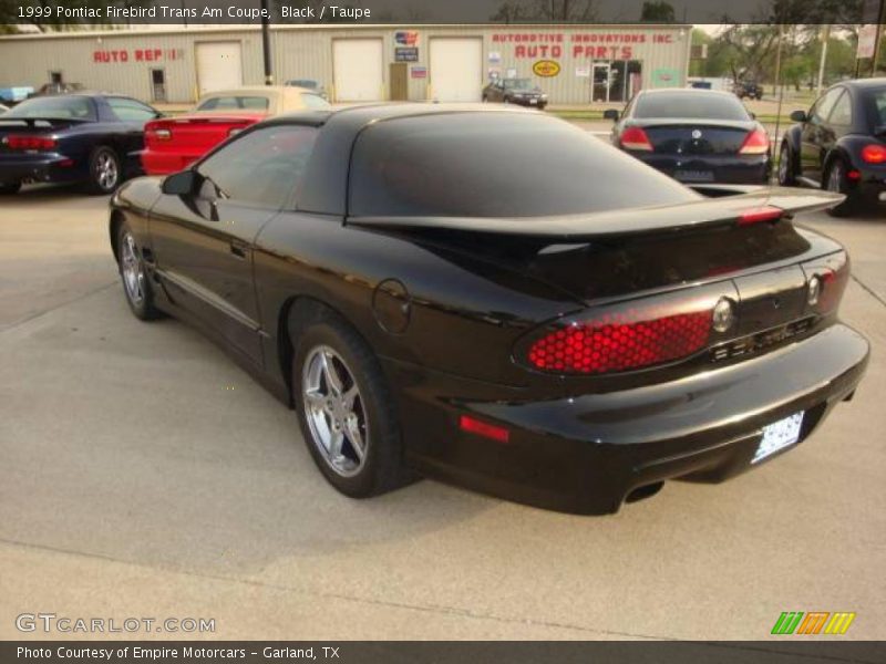 Black / Taupe 1999 Pontiac Firebird Trans Am Coupe