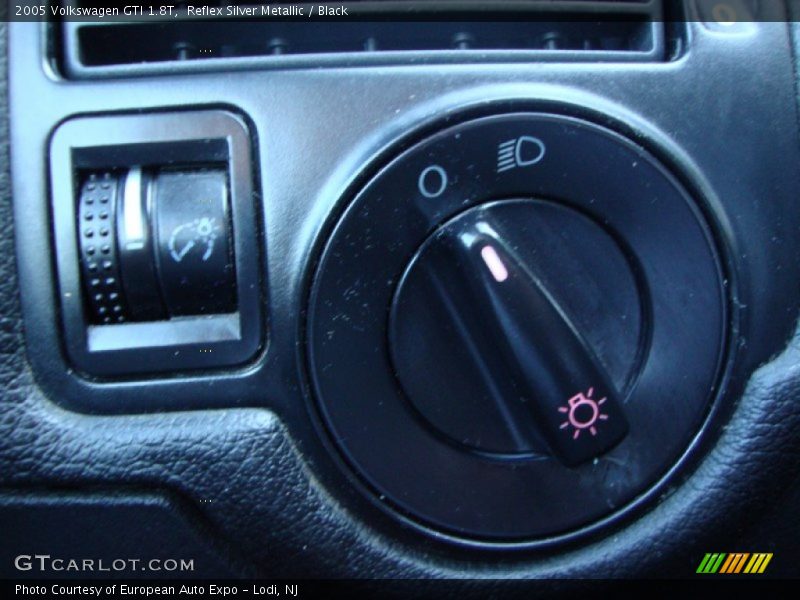 Reflex Silver Metallic / Black 2005 Volkswagen GTI 1.8T