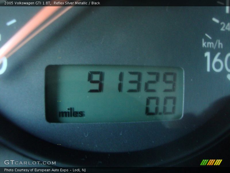 Reflex Silver Metallic / Black 2005 Volkswagen GTI 1.8T