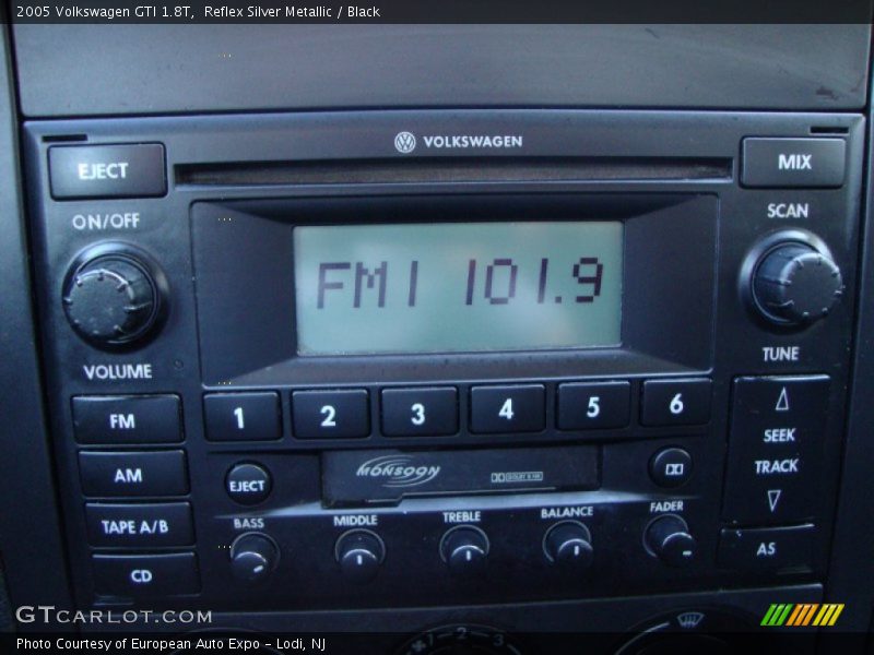 Reflex Silver Metallic / Black 2005 Volkswagen GTI 1.8T