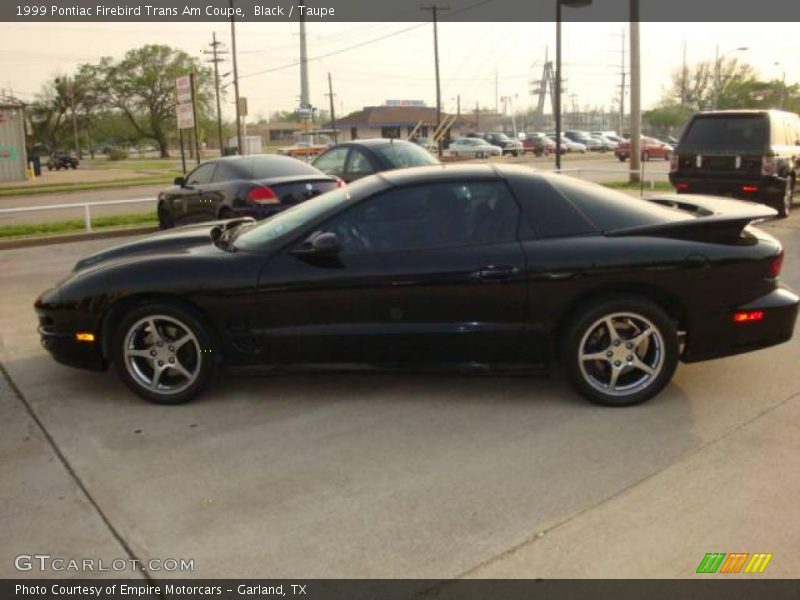 Black / Taupe 1999 Pontiac Firebird Trans Am Coupe