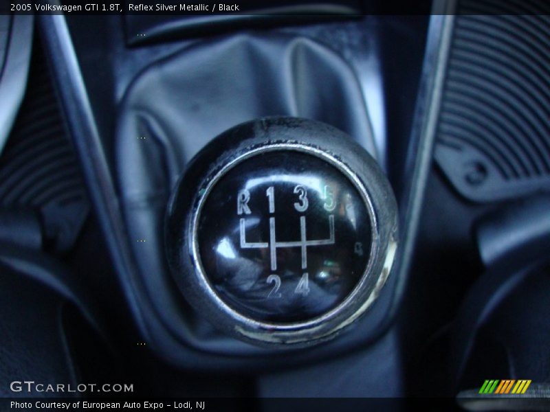 Reflex Silver Metallic / Black 2005 Volkswagen GTI 1.8T