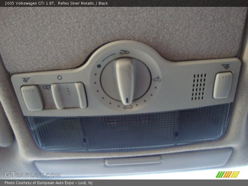 Reflex Silver Metallic / Black 2005 Volkswagen GTI 1.8T