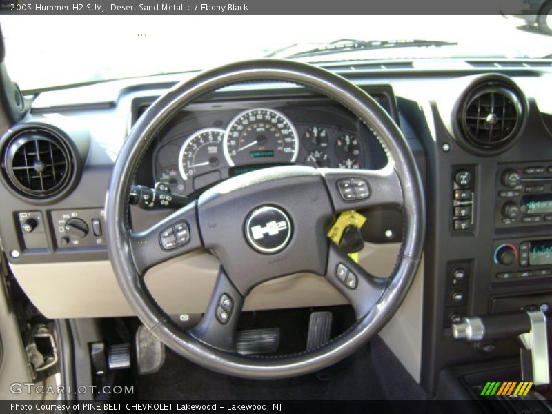 Desert Sand Metallic / Ebony Black 2005 Hummer H2 SUV